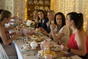 Ladies on a Girls weekend in Berry on a High Tea and Wine Tasting tour in the Shoalhaven Wine Region on the South Coast of NSW