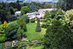 Ariel view of Milton Park on a High Tea Sydney Wine Tour