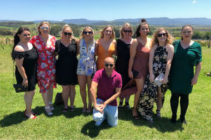 South Coast NSW Wine Tasting Tour Group at wine tasting